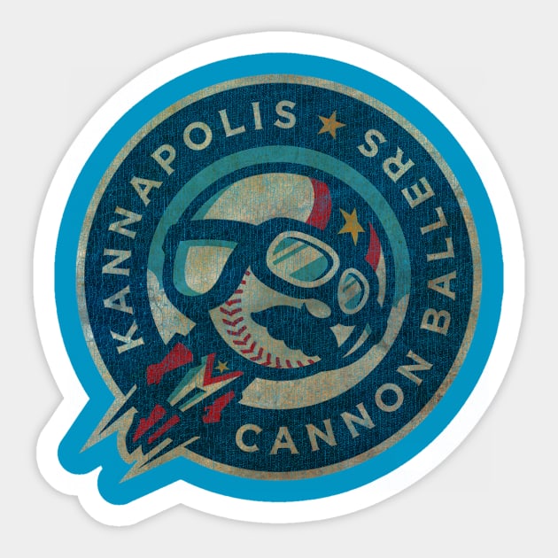 Kannapolis Vintage Sticker by ngaritsuket